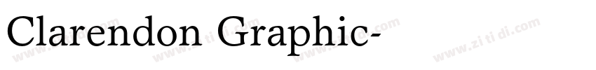 Clarendon Graphic字体转换